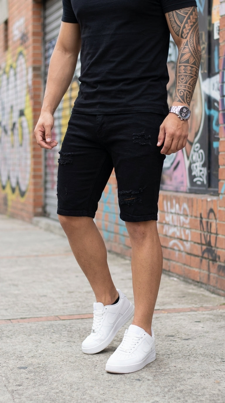 Bermuda  Negra Hombre 150208